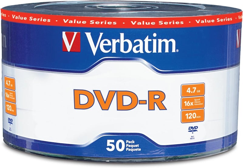 VERBATIM عبوة 50 قرص DVD-R في أسطوانة - Image 2